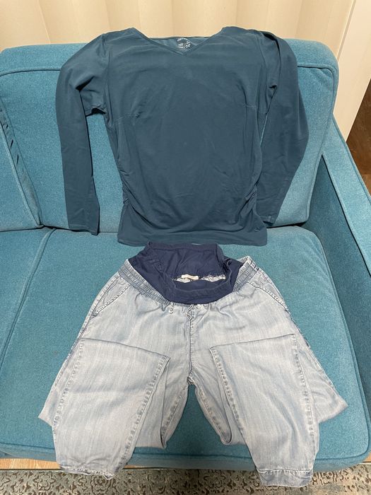 Spodnie ciążowe LC Waikiki rozmiar 40 + gratis koszula
