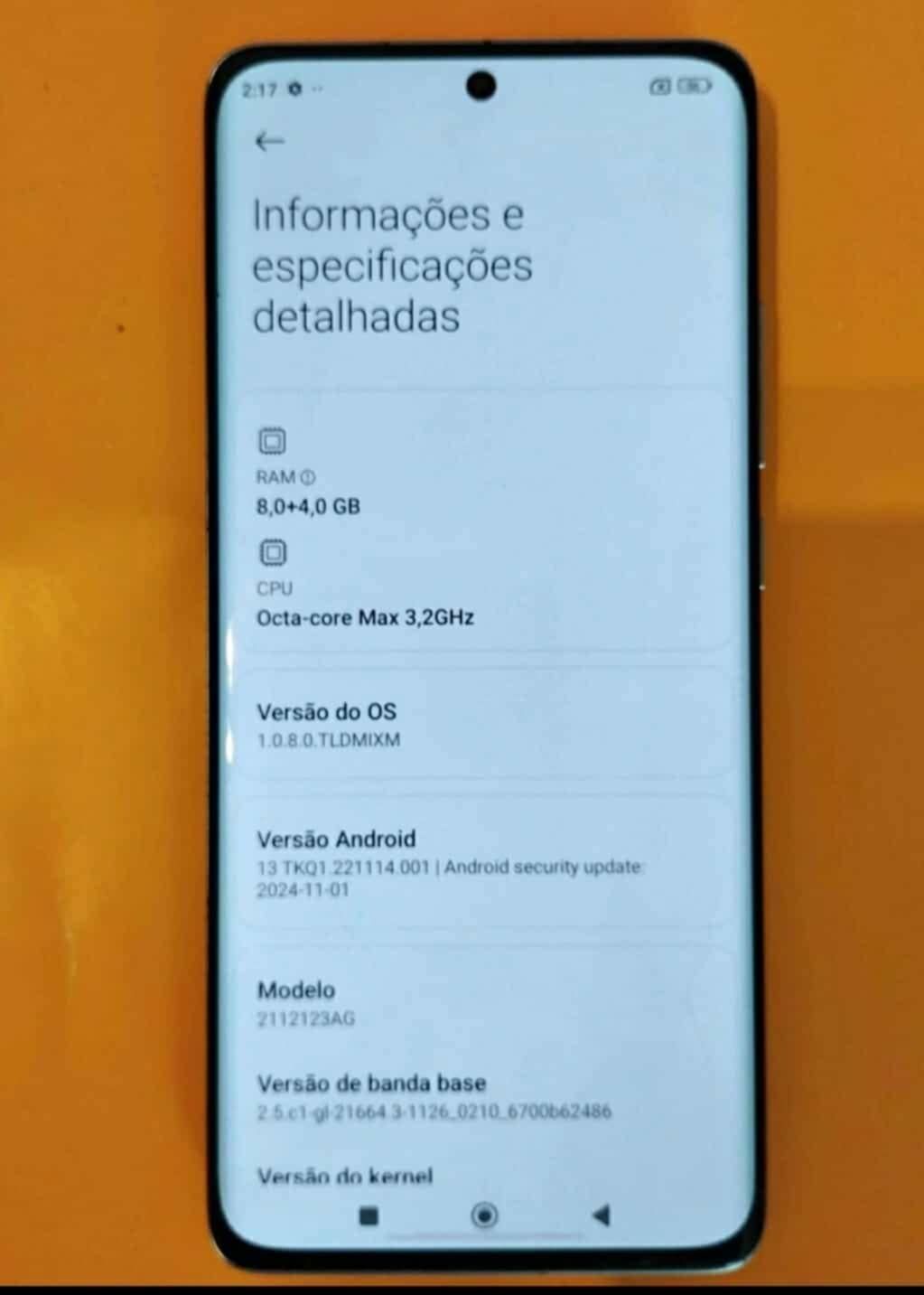Troco Xiaomi 12x 5G
