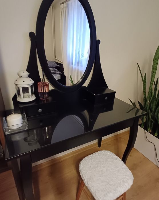 Toaletka ikea Hemnes czarna