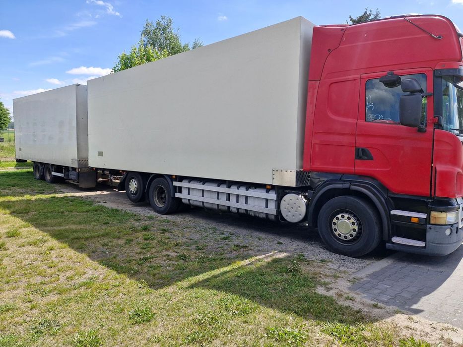 Scania R480  scania tandem chłodnia