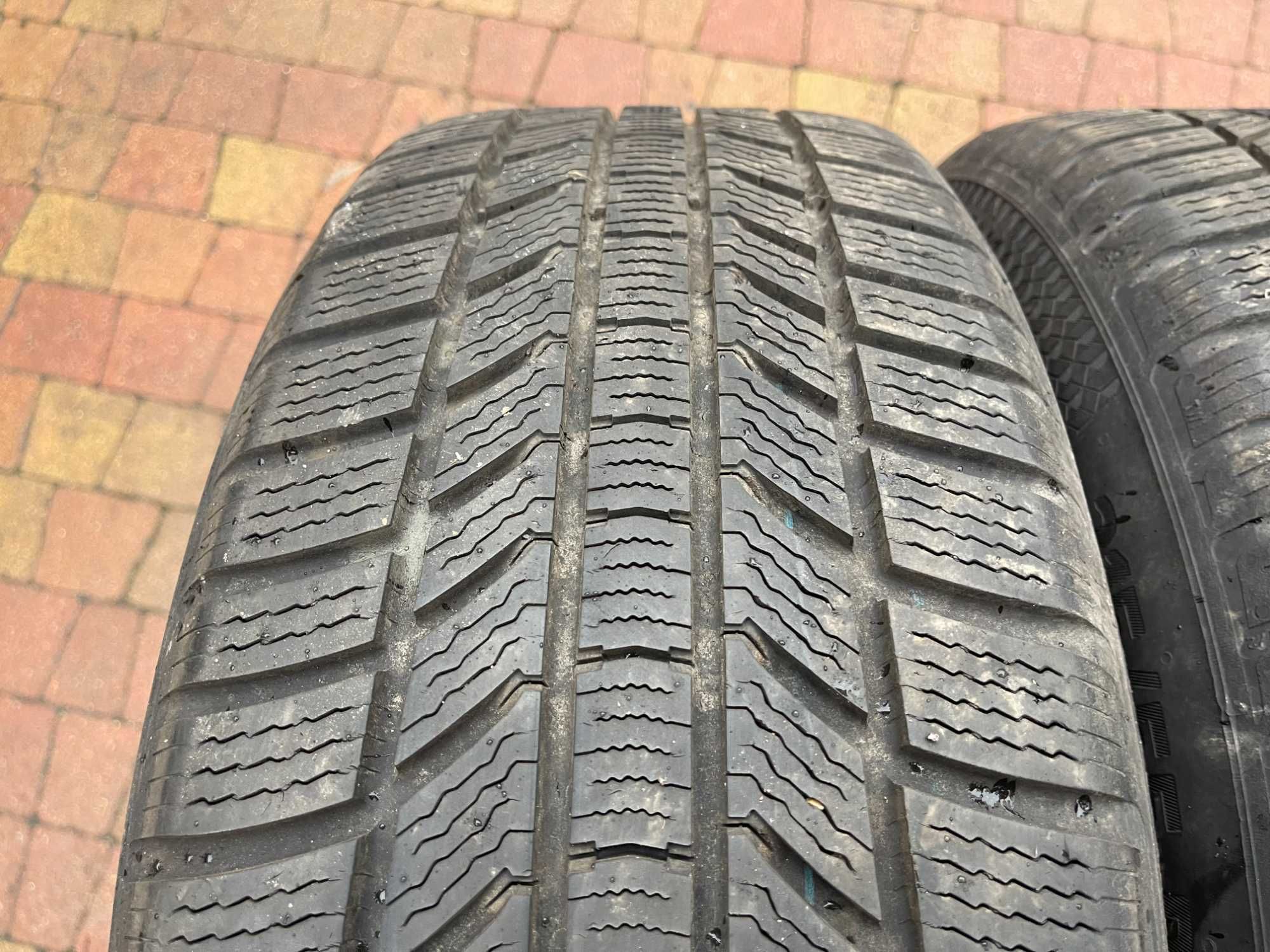 3656. Opony zimowe 215/55/17 Continental 6.3mm 2023r cena za 2szt