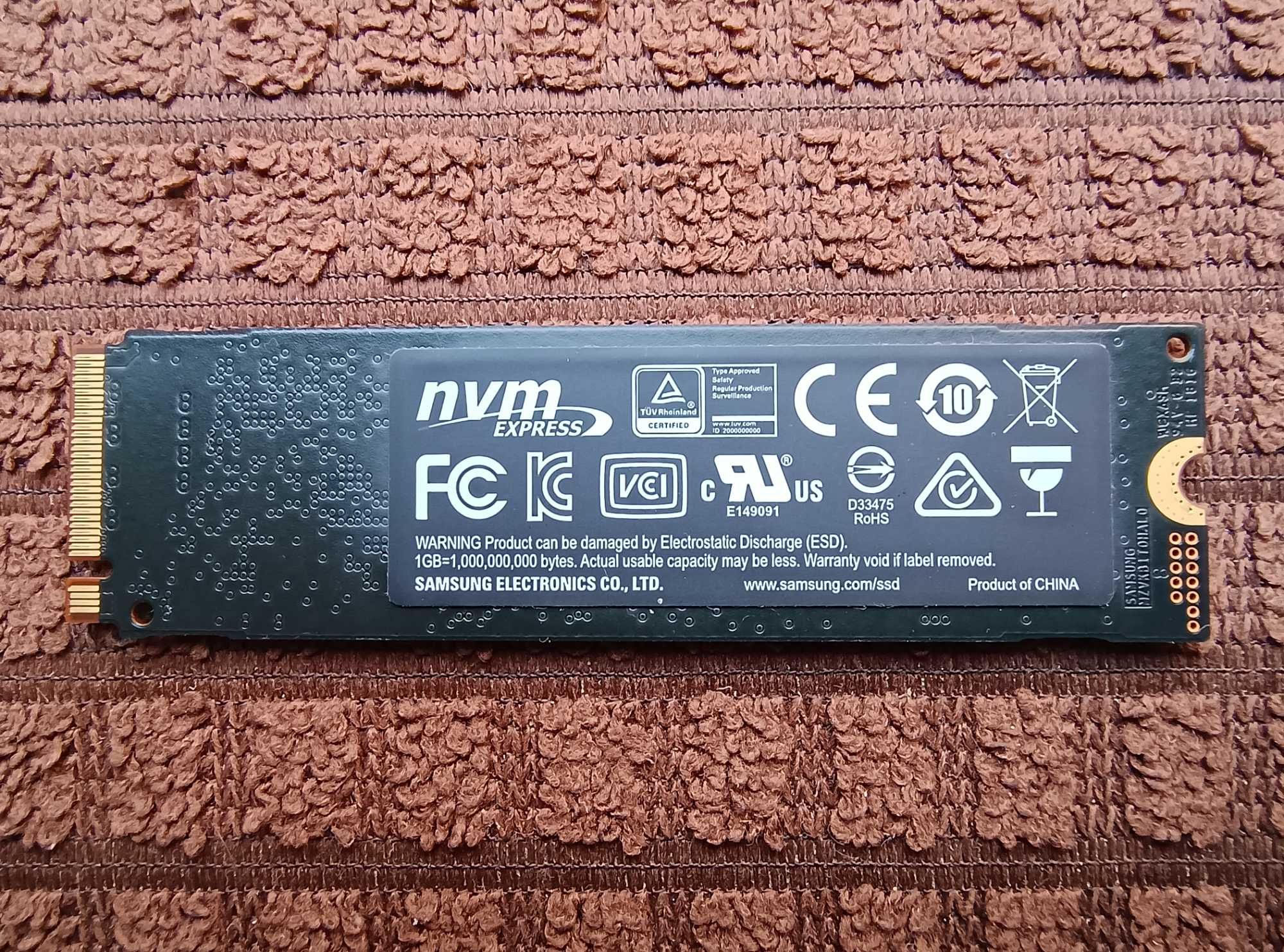SSD Samsung 970 Pro 512GB V-NAND (MLC)