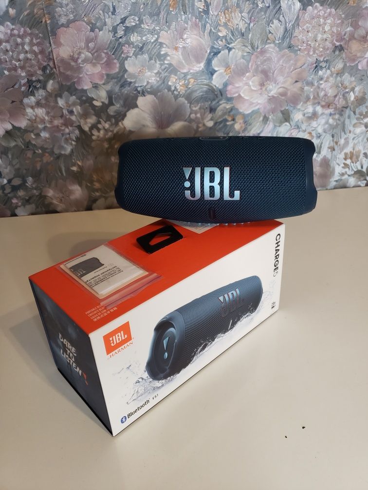 Акустическая система JBL Charge 5 Blue