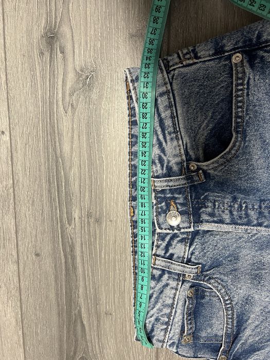 Джинси S рвані  висока посадка