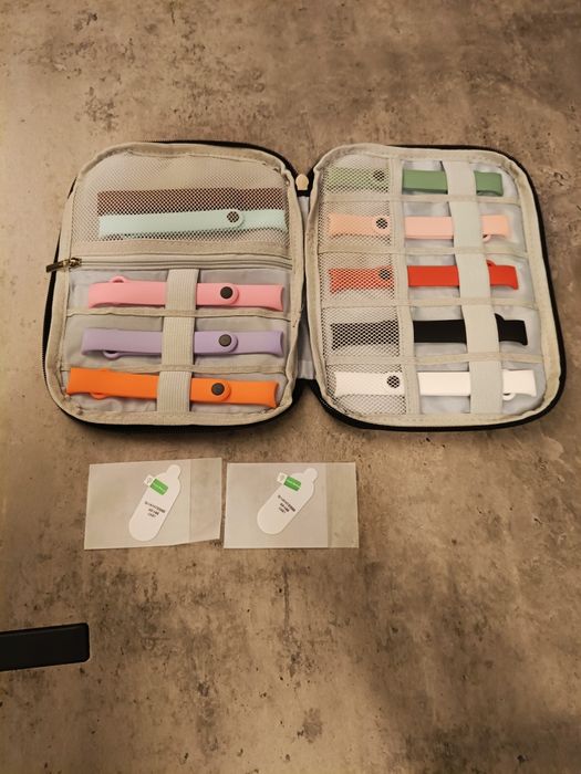Xiaomi Mi Band 9 paski 10 sztuk plus etui