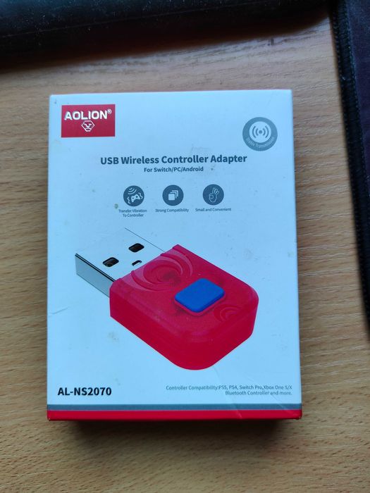 Aolion AL-NS2070 USB Bezprzewodowy adapter do pada/nintendo/pc