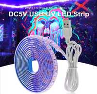 Fita LED UV (diodo flexível_USB)