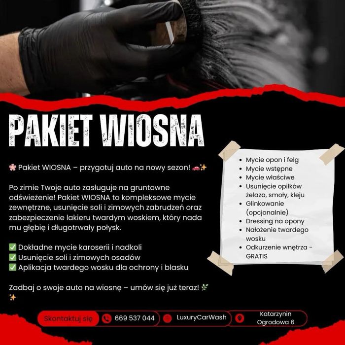 Auto Detailing - pranie tapicerki, mycie, polerowanie,