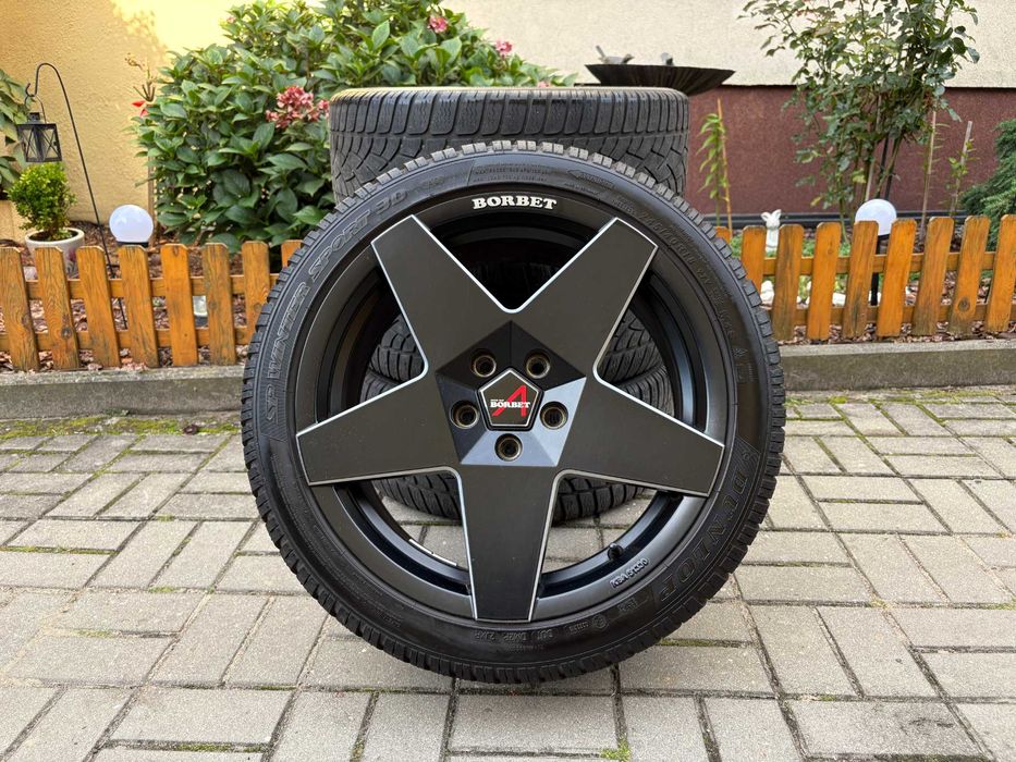 BORBET A Koła Alufelgi 5x112 Golf Leon Octavia Caddy Touran TT 18 cali
