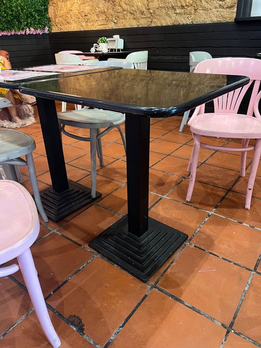 mesa café, pastelaria 60x60