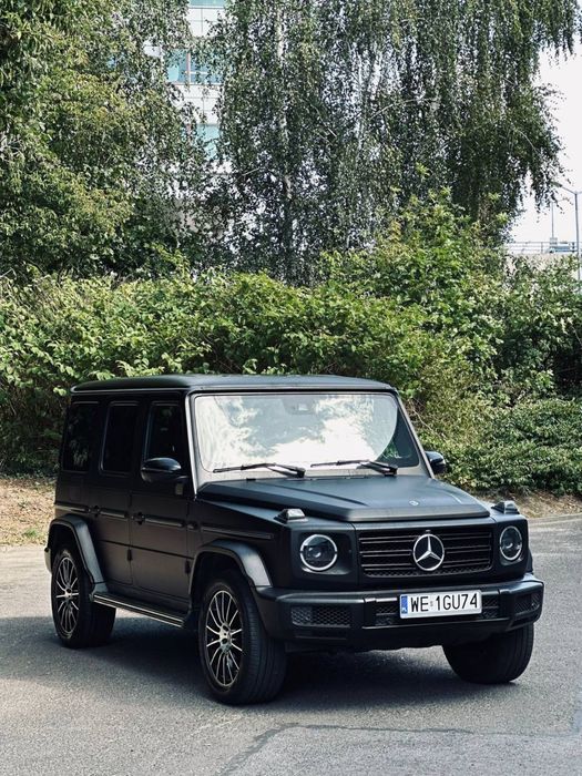 Wynajem aut klasy premium. Mercedes G400D AMG