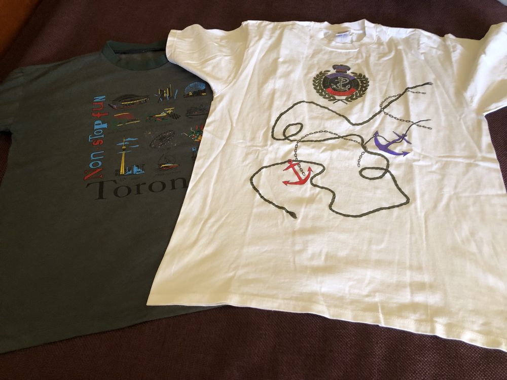 Lote 2 tshirts homem tam XL