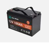Акумулятор LiFePO4 12V/100AH, 100A (1280W*h)