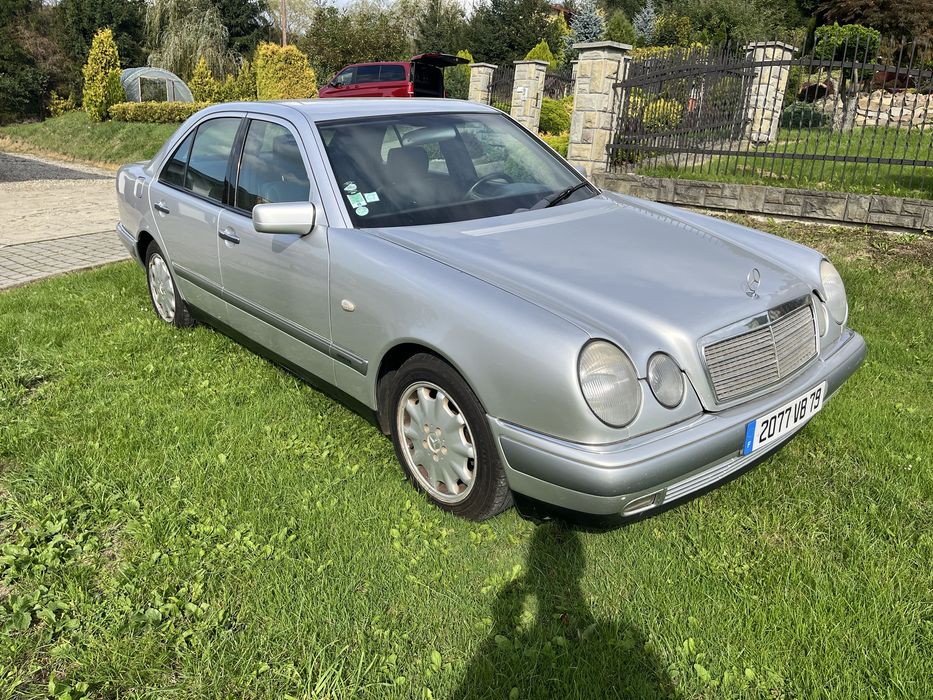 Mercedes w210 300 Turbo diesel klima skóra zamiana