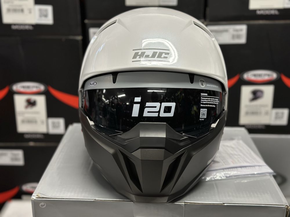 Kask motocyklowy HJC i20 rozmiar L Wyjmowana Szczeka! X2 szyba!