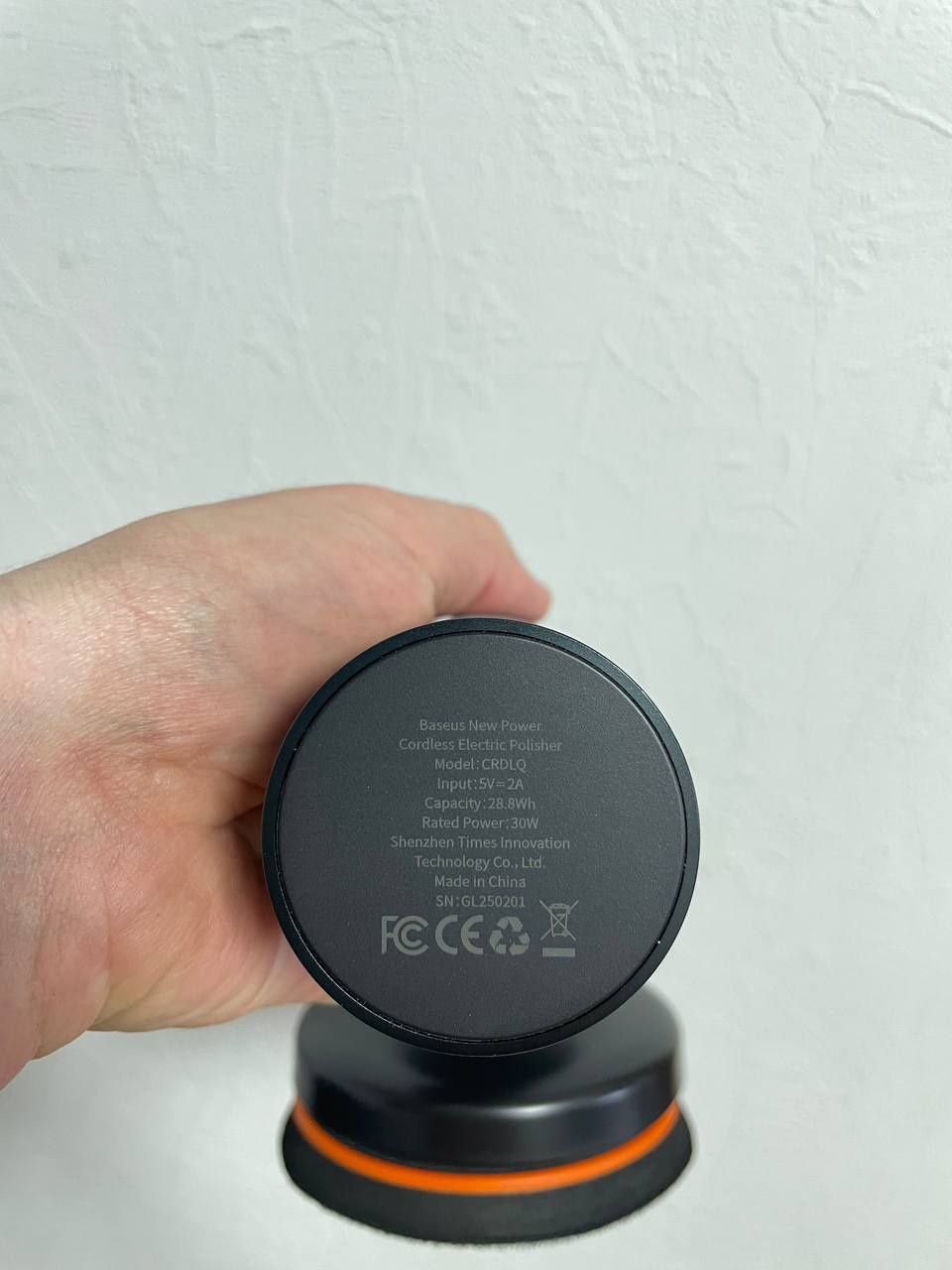 Полировочная машинка Baseus New Power Cordless Electric Polisher