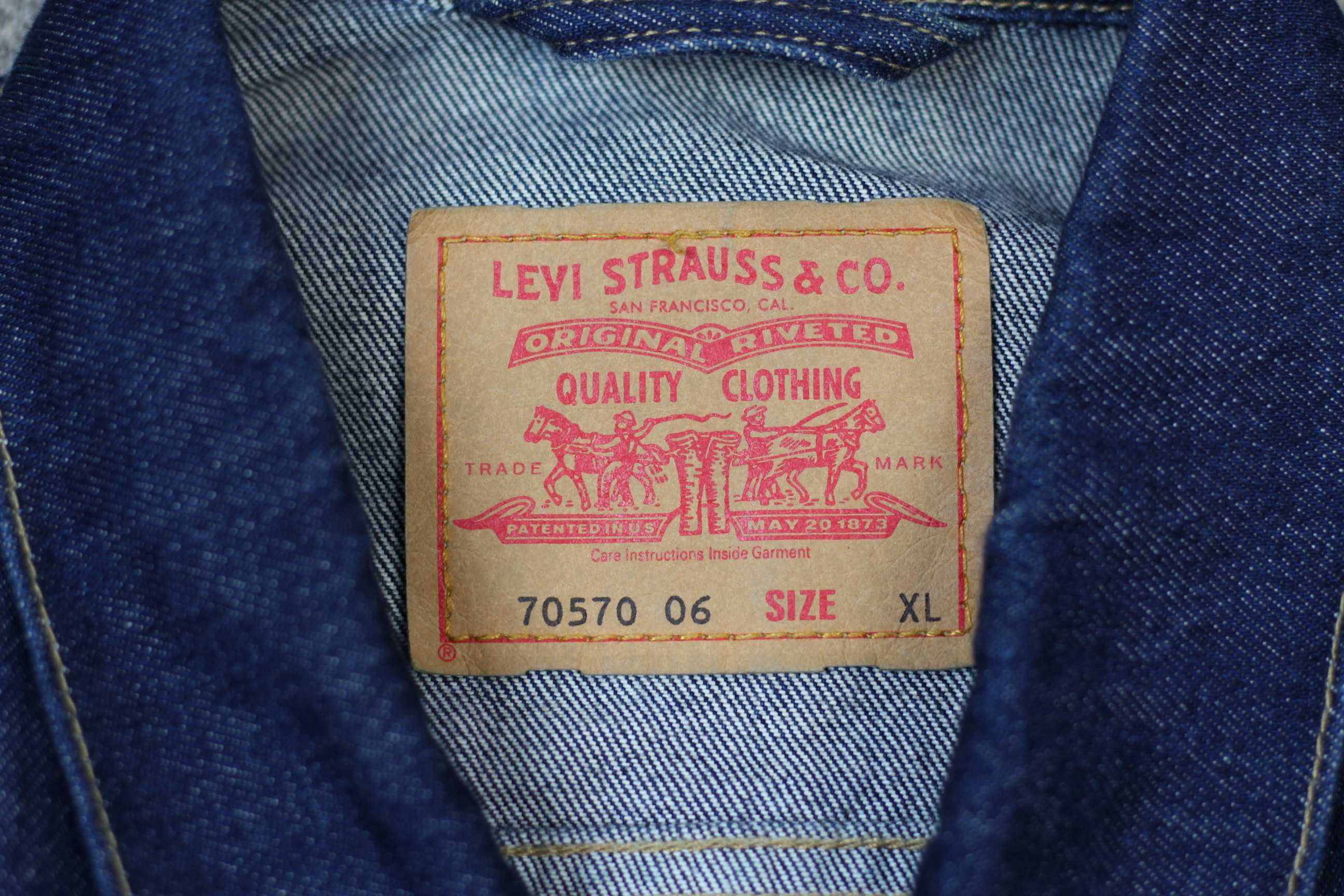 Levi's Trucker męska kurtka jeansowa rozmiar XL