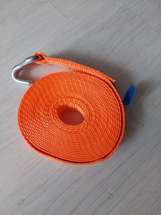 Стяжний ремінь 8м 5т + посилена трищотка 2м 5т