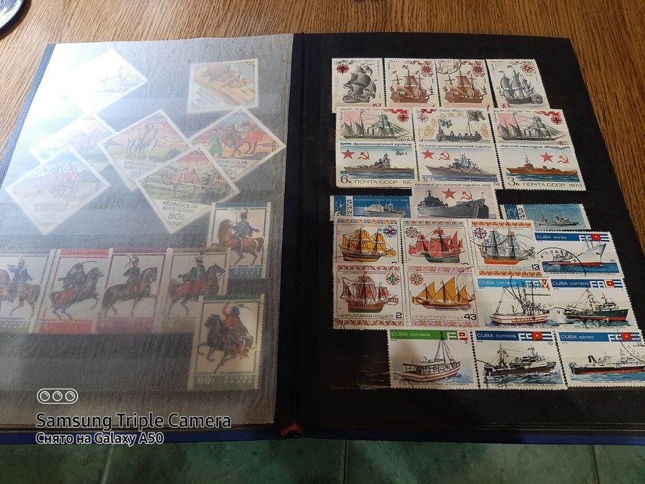 Продам альбом с  почтовыми марками ссср