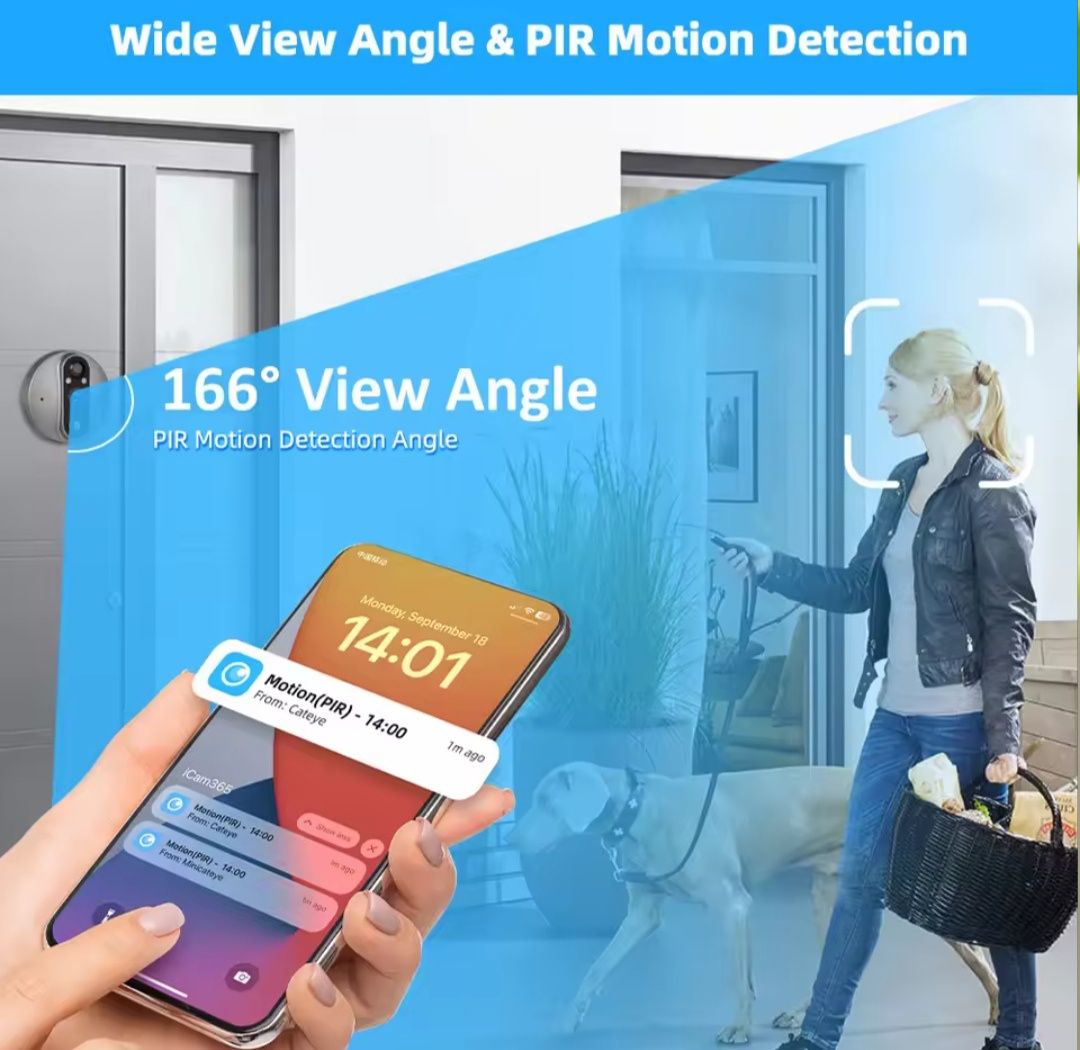 Inteligentny dzwonek do drzwi  3MP WIFI