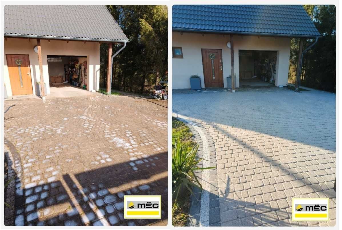 PROMOCJA -10% Mycie i Czyszczenie Kostki Brukowej/Elewacji/Ogrodzeń