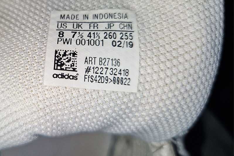 Adidas Superstar Foundation buty - sneakersy skórzane size: 41 ⅓