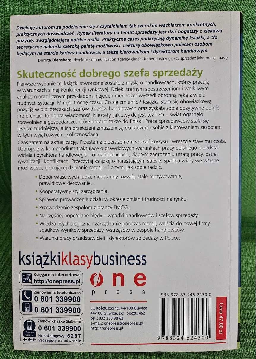 Jak zarządzać zespołem handlowym i przetrwać/ poradnik