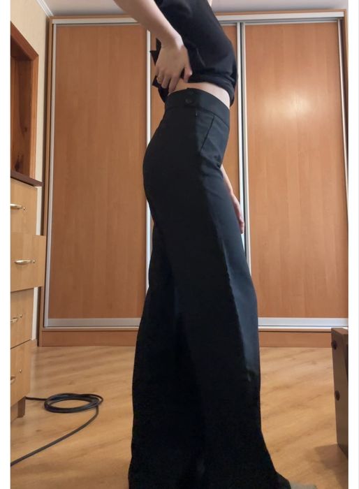 чорні штани, довгі
