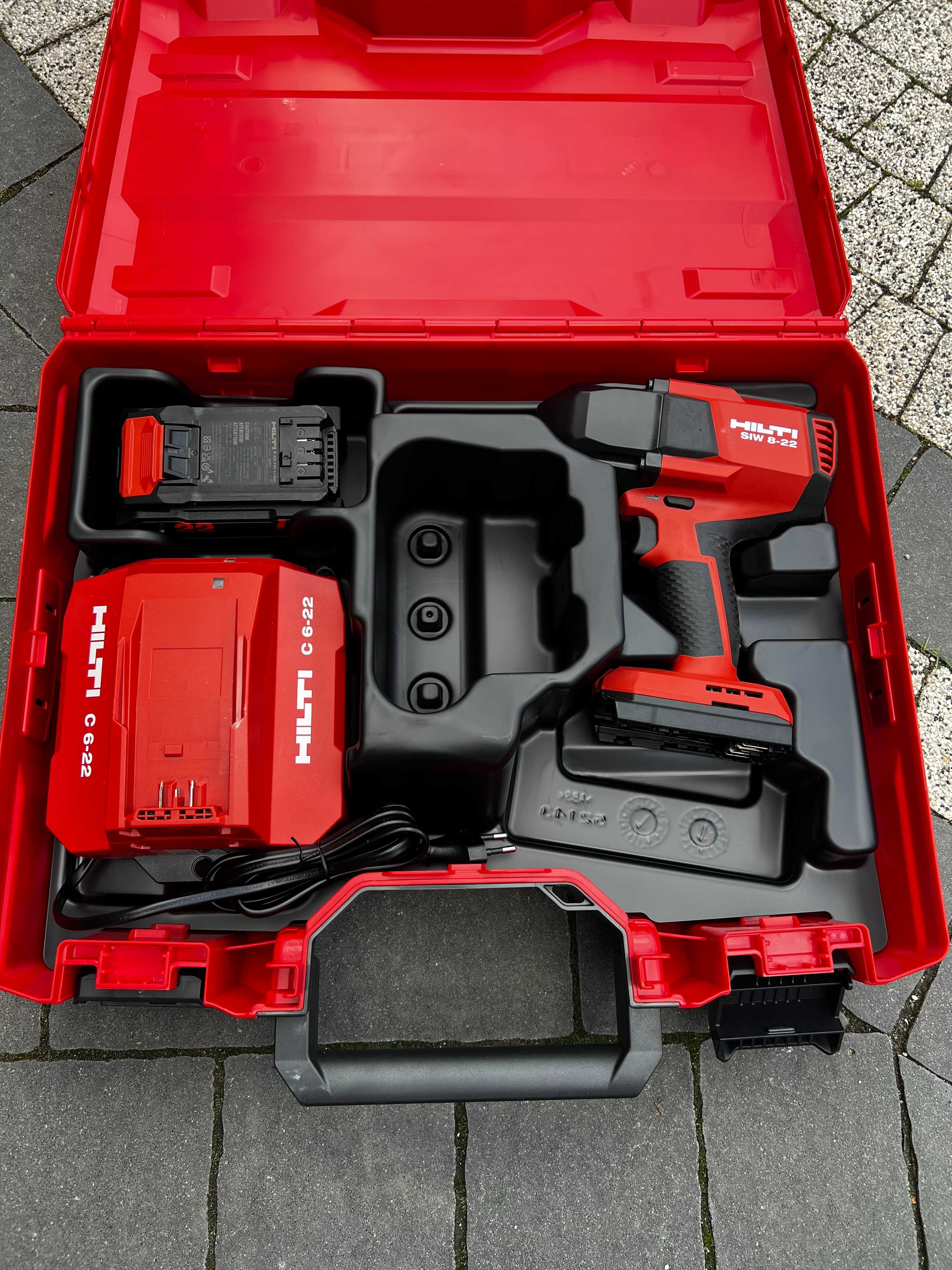 Hilti Akumulatorowa zakrętarka z udarem SIW 8-22 klucz udarowy