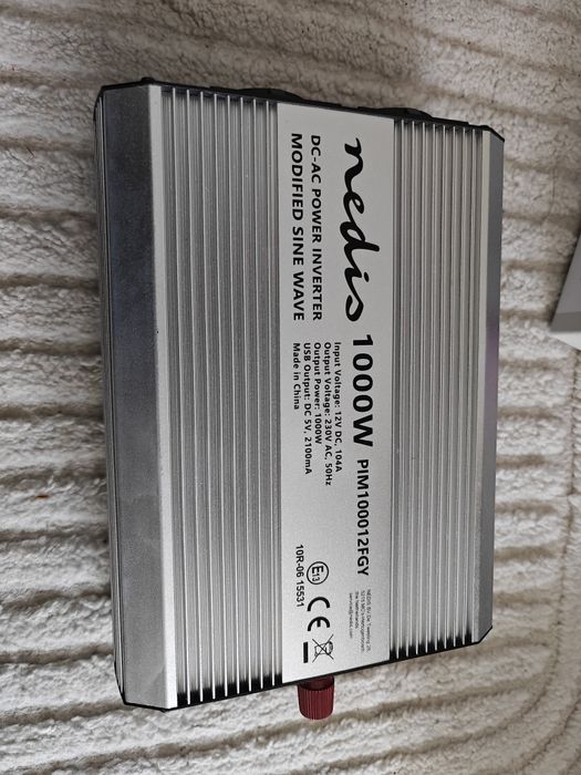 Przetwornica falownik Nedis 1000W nowa nieużywana