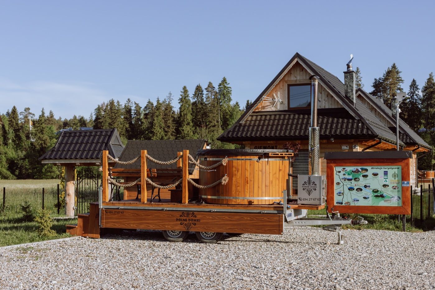 Wynajmę Saunę Jacuzzi Balia Bania Mobilne SPA impreza wieczór kawalers
