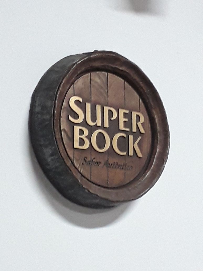 Publicitario Super Bock (com diametro 40 cm)