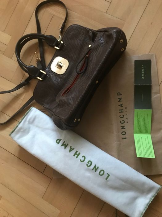 Longchamp Gatsby exotic midi