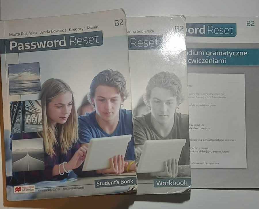 password reset b2, podręcznik, ćwiczenia, kompedium