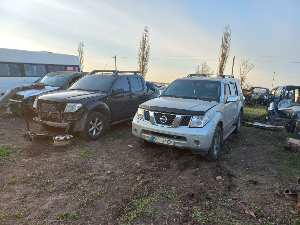 Разбирается розборка запчастини шрот Nissan Navara d40 Pathfinder r51