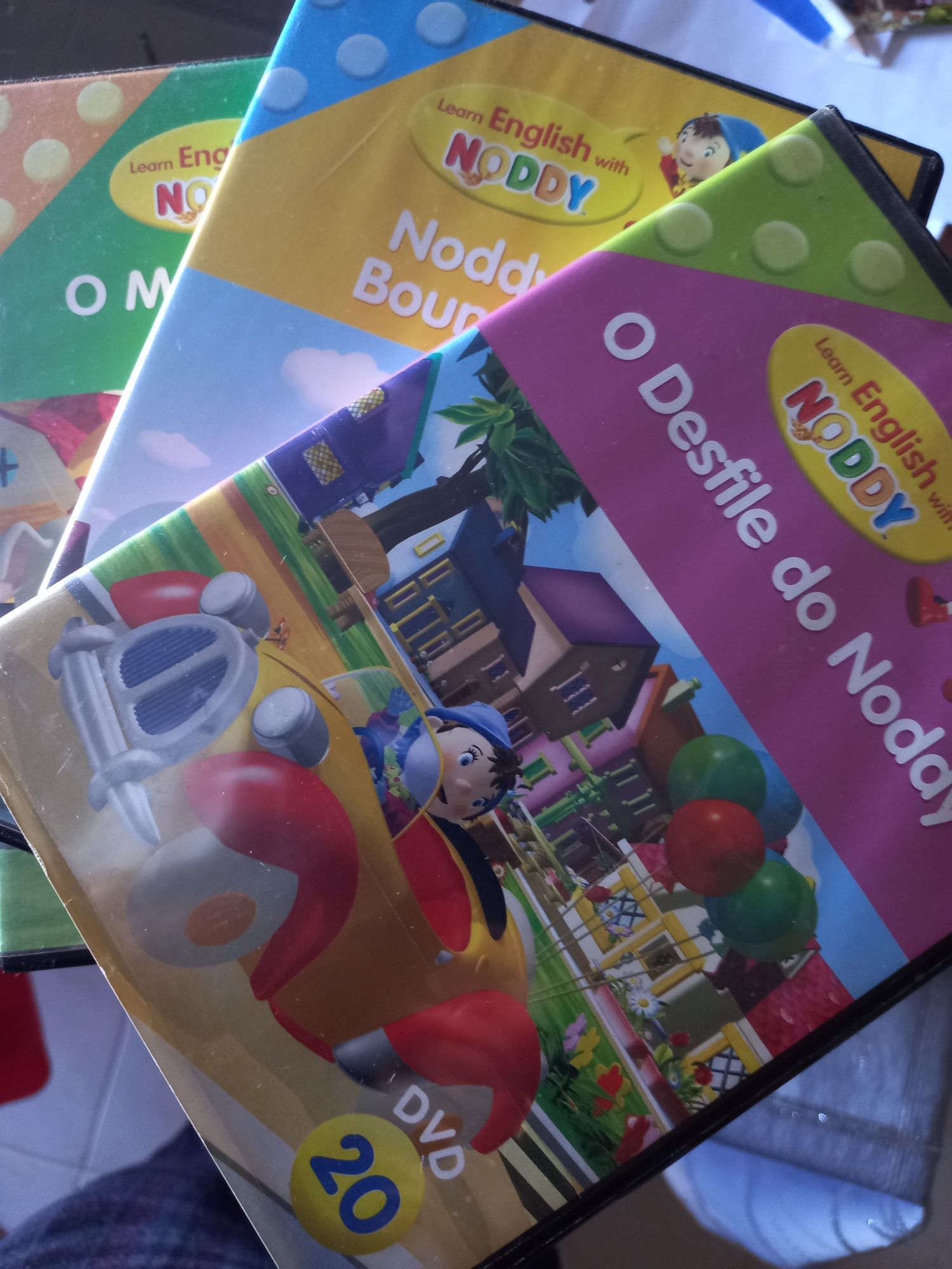 Coleção 20 DVD do Noddy para aprender inglês