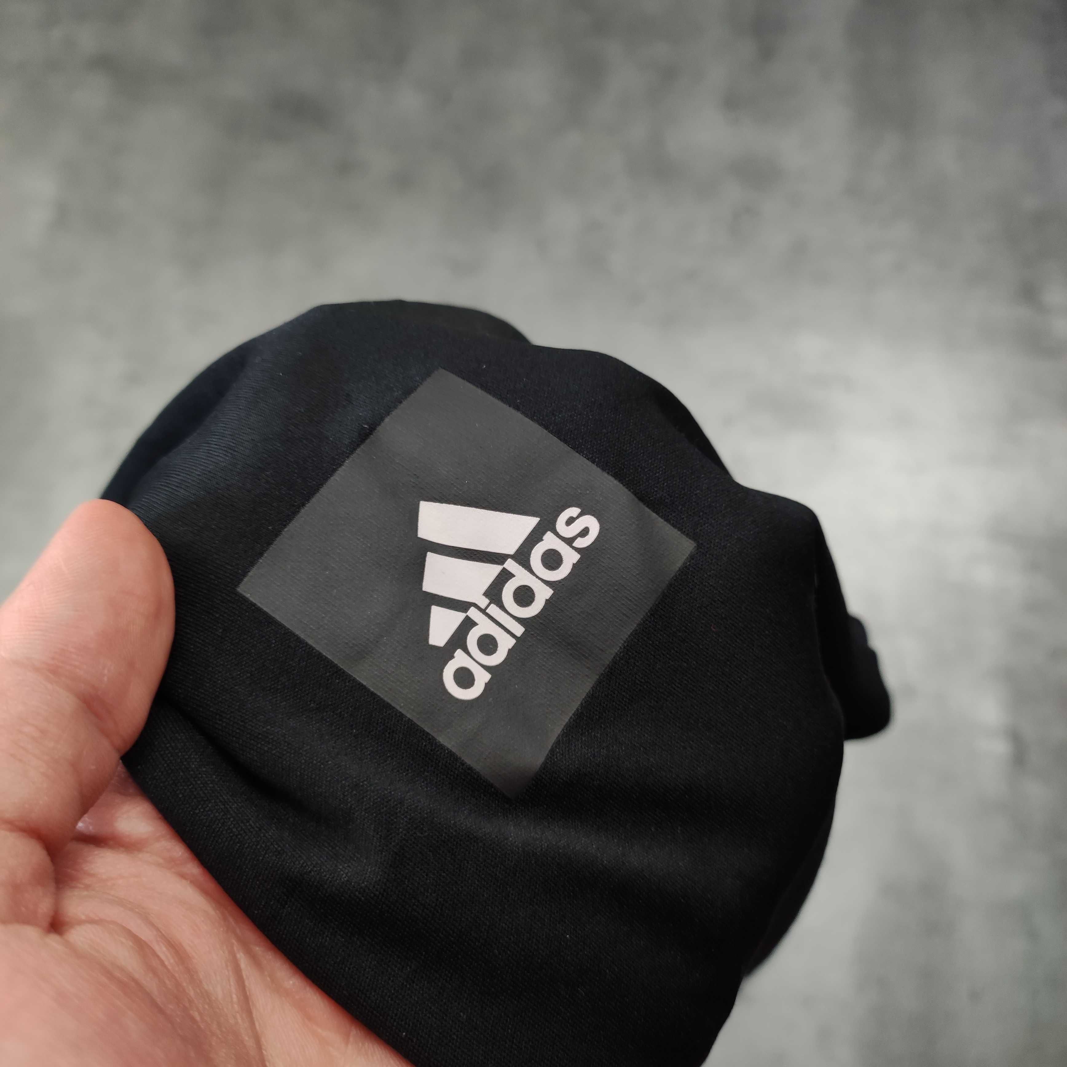 MĘSKA Koszulka Sportowa Adidas Clima 3 Paski Siłownia Bieganie Logo