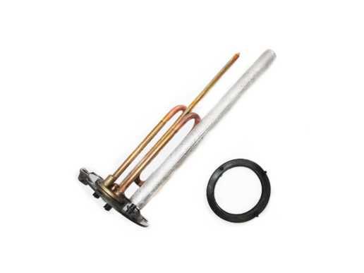 Ремкомплект для бойлера Round 1500 Вт ТЭН + фланец + анод + прокладка
