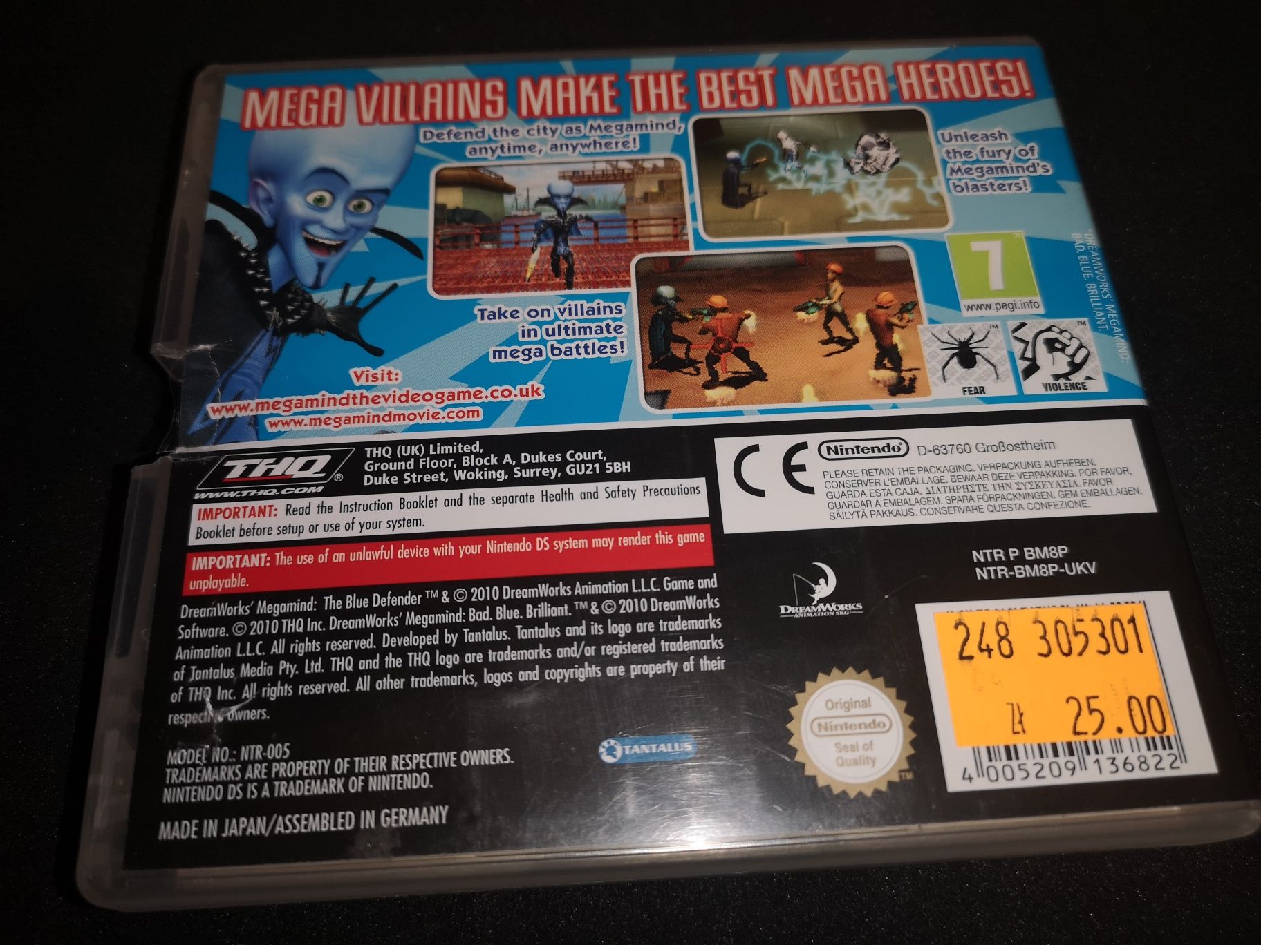 Megamind DS Nintendo gra (komplet) kioskzgrami gwarancja