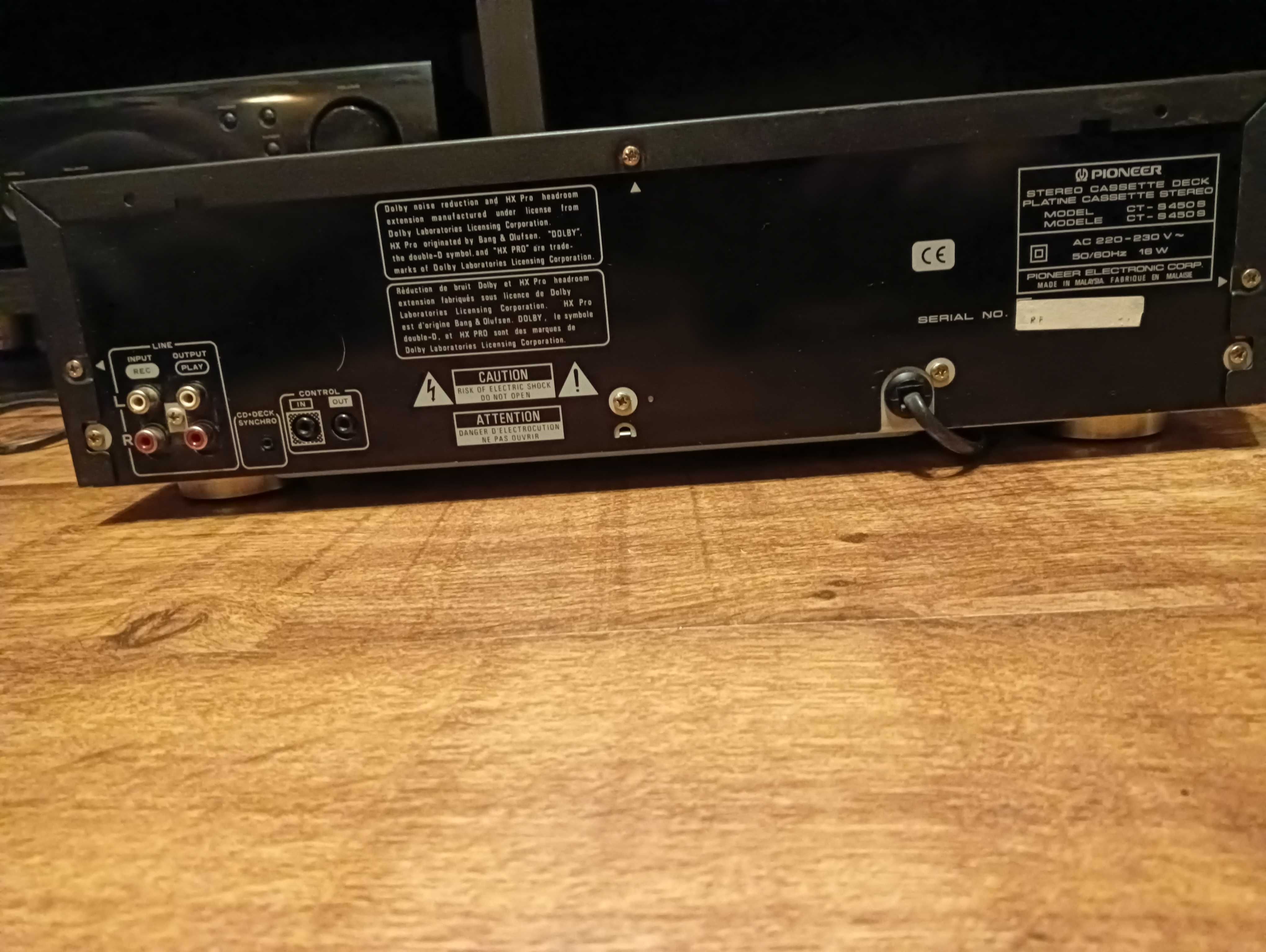 Magnetofon Pioneer CT-S450S