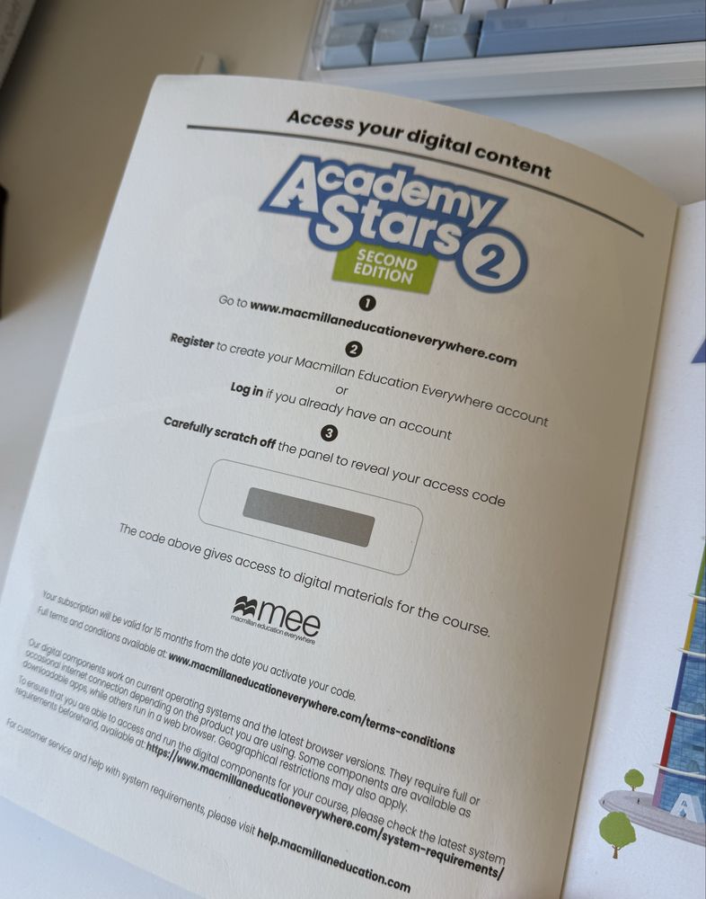Academy Stars Second Edition Level 2 Pupil's Book + Workbook