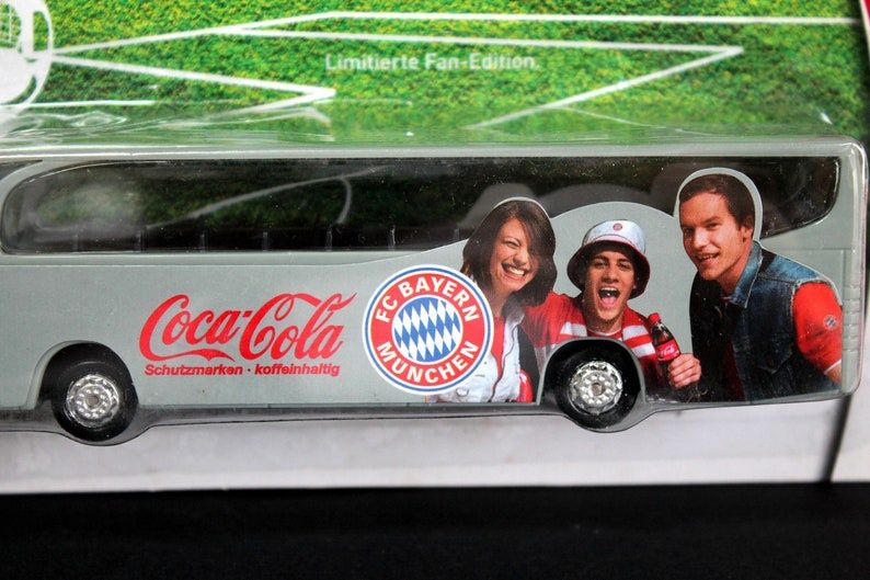 Туристический автобус Coca Cola 5,5 дюй  для фанатов ФК Бавария Мюнхен
