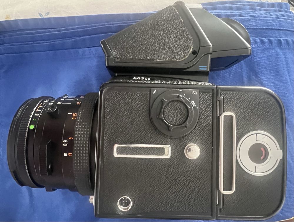 Hasselblad 503CX + CF 80mm lente 2.8