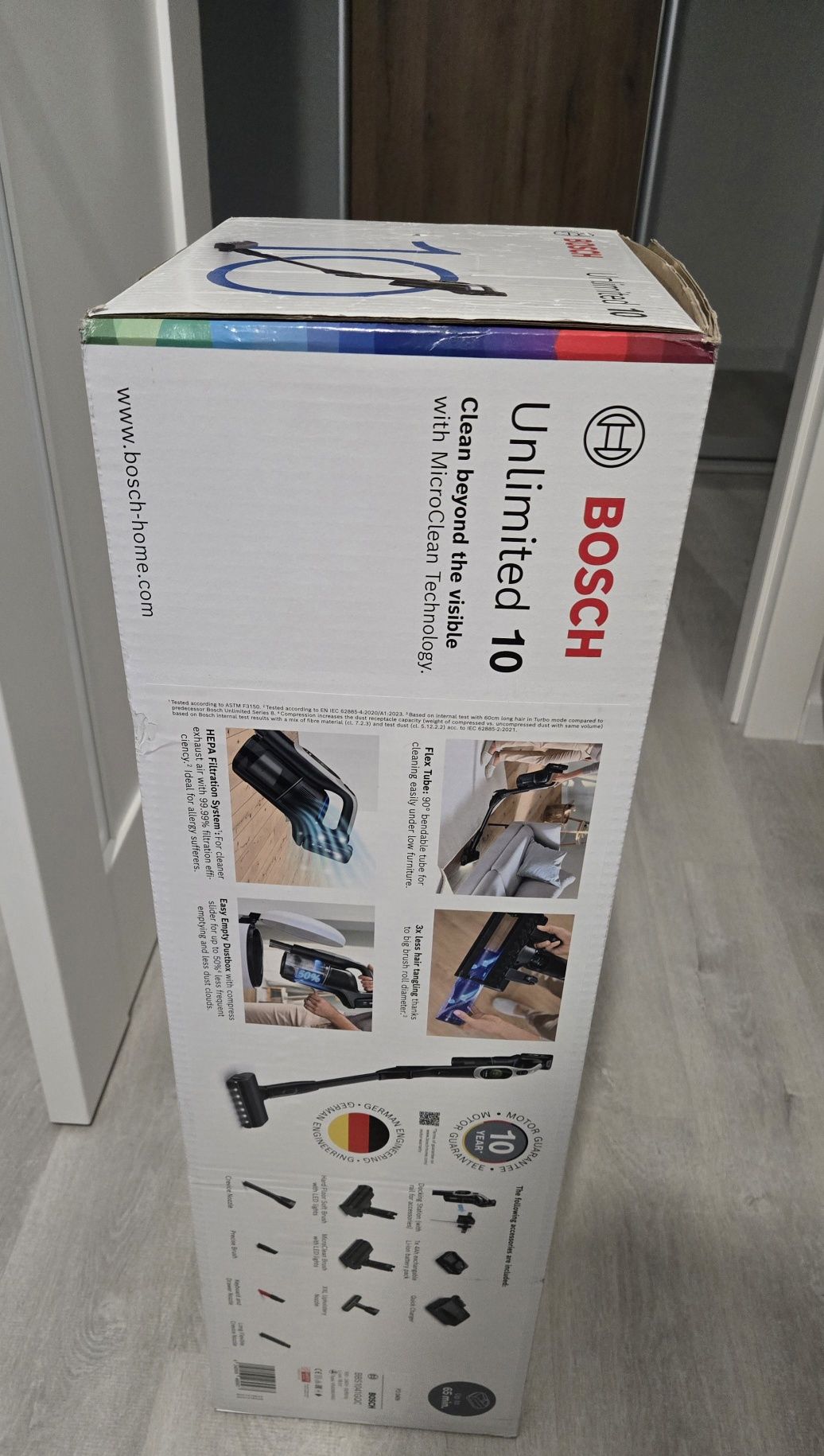Odkurzacz pionowy Bosch Unlimited 10 BBS1041GQC
