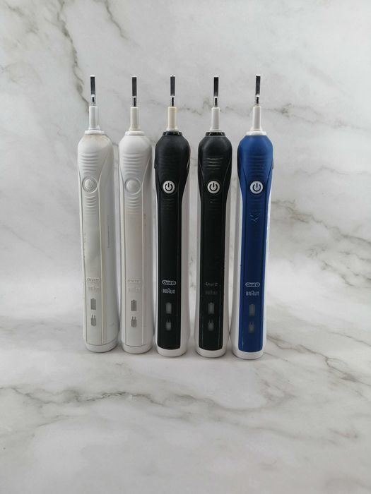 Zestaw 5 szczoteczek do zębów szczoteczka soniczna części oral b braun