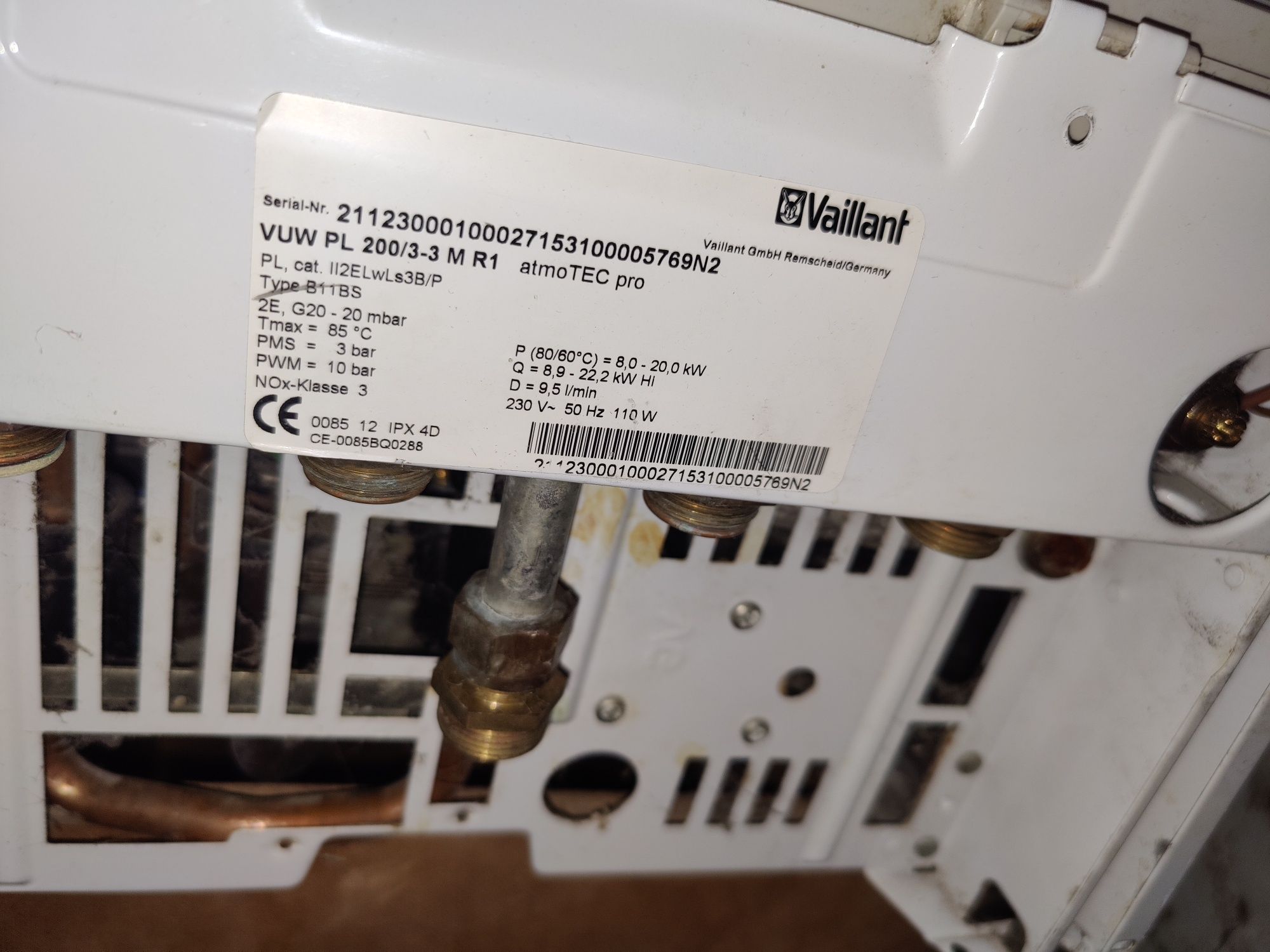 Piec Vaillant atmoTEC pro VUW PL 200/3-3M