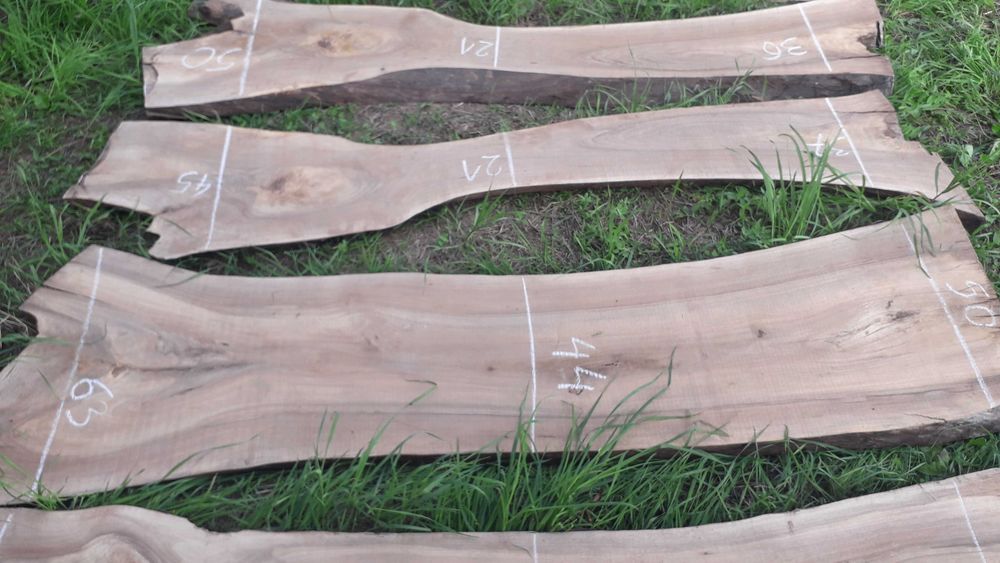 Deska, tarcica, foszt orzech włoski