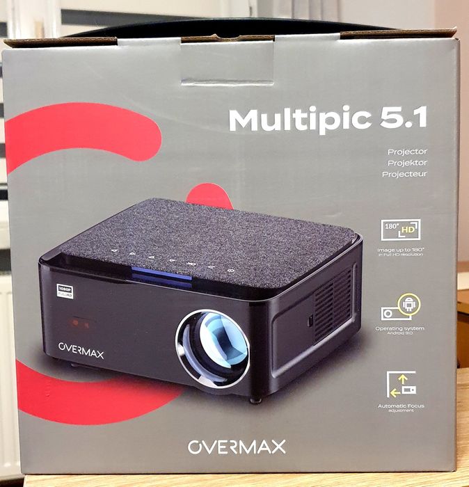 MEGA PROMKA! Nowy Projektor Overmax Multipic 5.1 LED Full HD