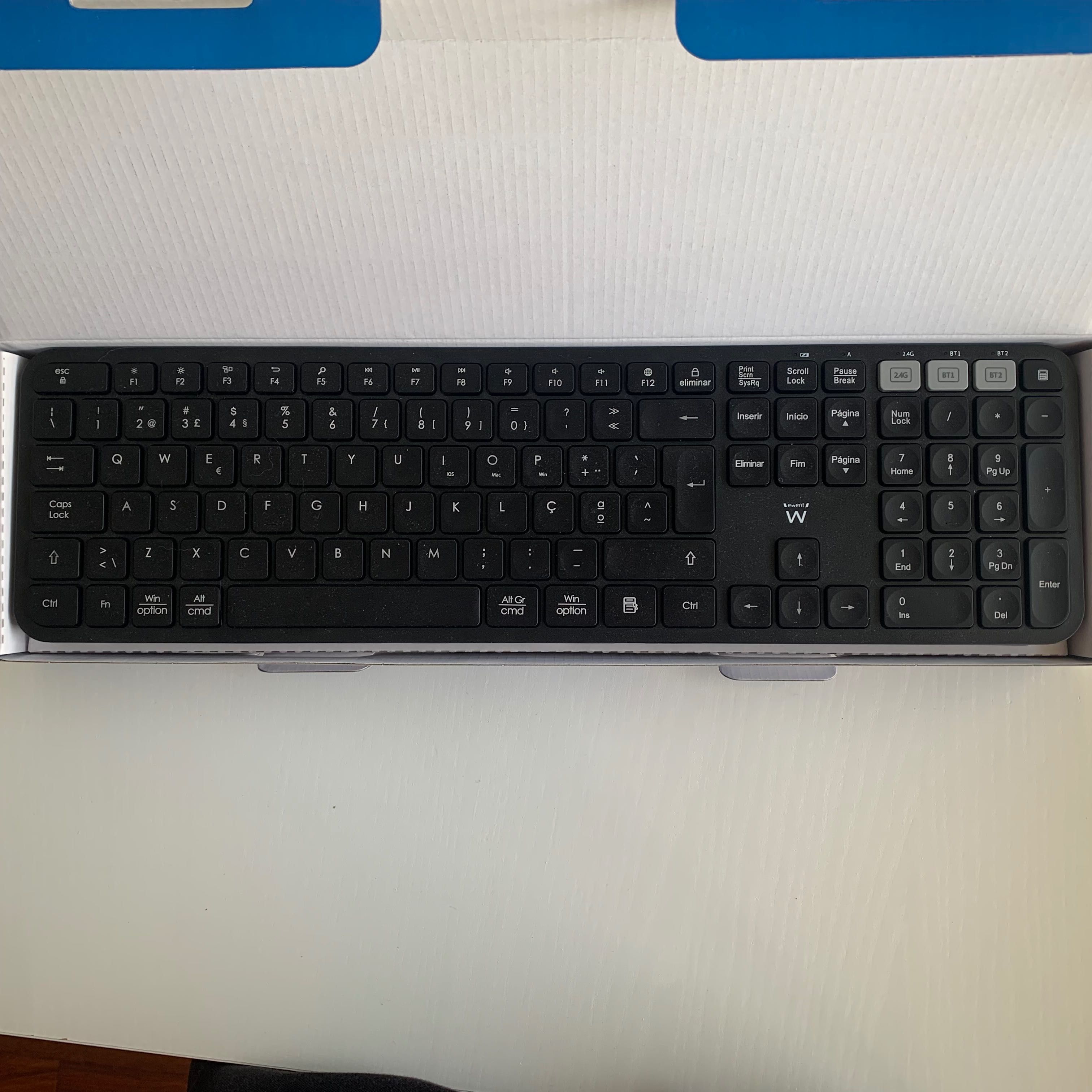 Teclado EWENT EW3277 Wireless/Bluetooth