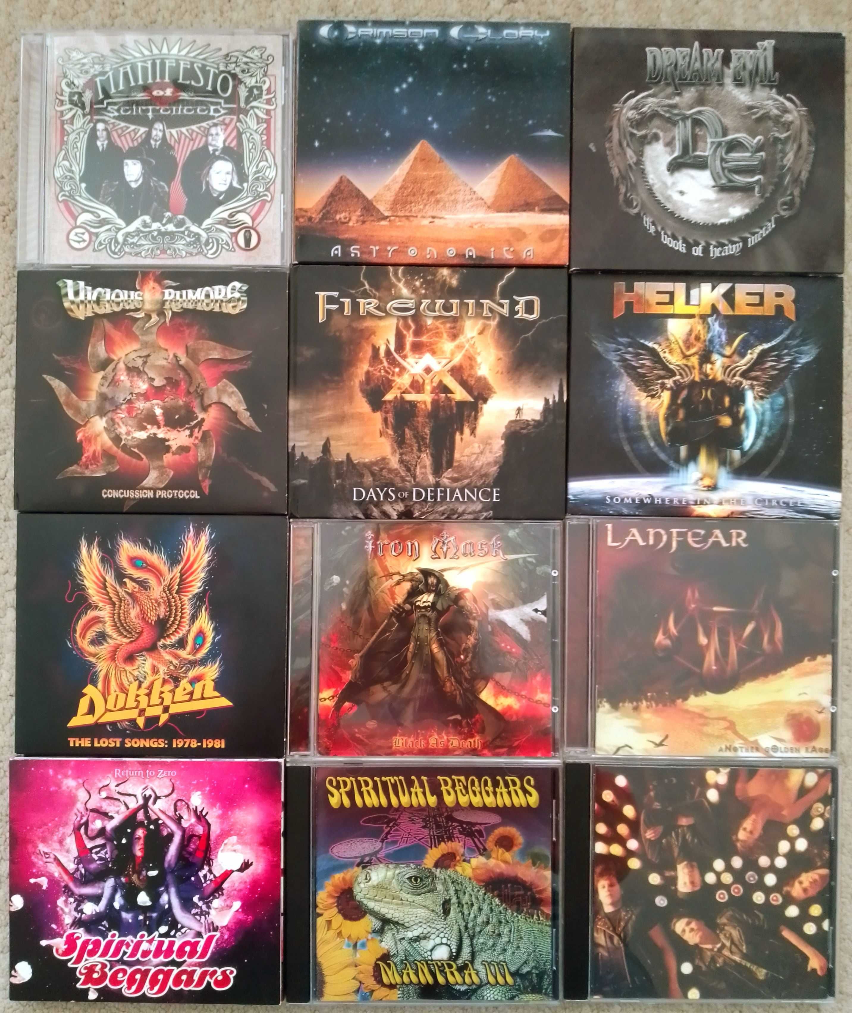 CDs Heavy Metal (Caixa e Digipack)